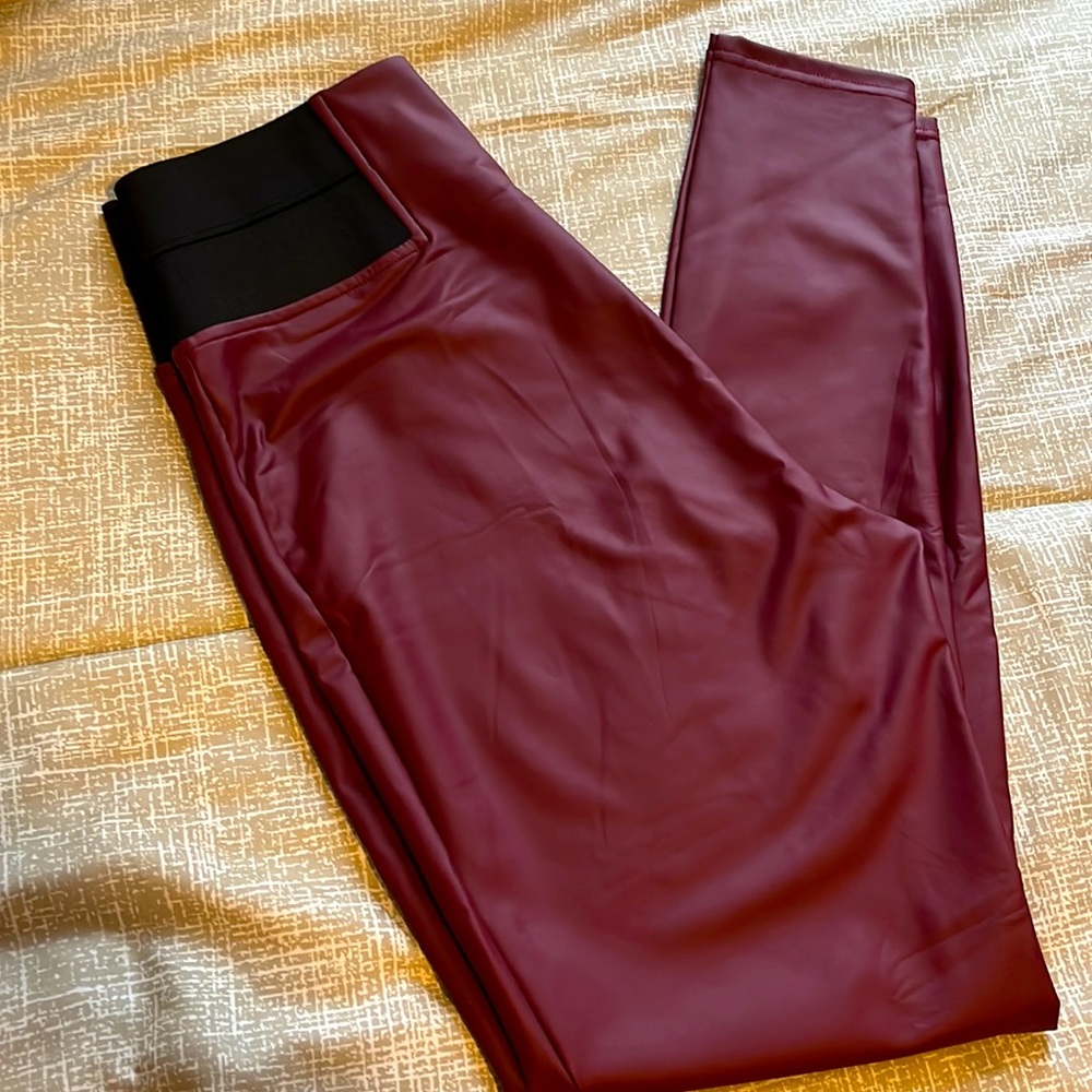 Fabulous imitation leather pants